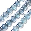 Natural Blue Fluorite Beads Strands G-NH0032-A01-01-1