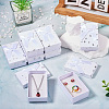 Polka Dot Pattern Cardboard Jewelry Packaging Boxes CON-TAC0011-04B-03-7