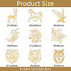 Nickel Decoration Stickers DIY-WH0450-097-2