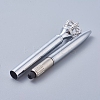 Platinum Big Crown Pen AJEW-K026-01G-4