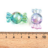 Gradient Color Transparent Acrylic Beads OACR-I015-55-3