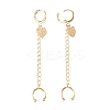 Brass Micro Pave Clear Cubic Zirconia Huggie Hoop Earrings ZIRC-Q205-12G-2