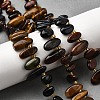 Natural Tiger Eye Beads Strands G-Z091-A15-1