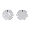 Non-Tarnish 316 Surgical Stainless Steel Charms STAS-S116-418H-P-3