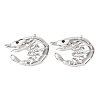 304 Stainless Steel with Rhinestone Pendants STAS-Z177-05P-1