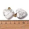 Natural Mixed Stone Pendants G-G287-01G-4