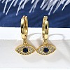 Brass Hoop Earrings EJEW-Z086-12G-1