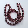Glass Beads Strands GLAA-R024-15x10mm-1-2