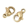 304 Stainless Steel Lobster Claw Clasps STAS-D218-01G-03-2