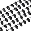 Natural Black Tourmaline Beads Strands G-P607-A03-01-2