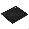 PU Leather Sqaque Long Bottom for Knitting Bag DIY-K079-02C-2