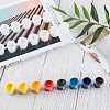 Plastic Paint Pots Strips CON-PH0001-84-3