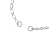 304 Stainless Steel Cable Chain Satellite Chain Bracelet Making AJEW-JB01515-01-2