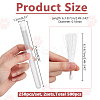Plastic Simulated Animal Whiskers for Crafts Needle Felting DIY-WH0430-904A-02-2