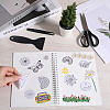 Sticker Collecting Loose-leaf A5 Spiral Bound Notebook AJEW-CP0007-84B-3