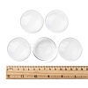 Transparent Glass Cabochons LS-GGLA-R026-45mm-5