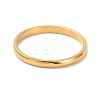 2mm Polished Plain Dome Finger Ring for Girl Women RJEW-C012-05E-G-1