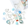Acrylic Bead DIY Earring Making Kits DIY-FS0006-67B-3