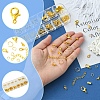 DIY 304 Stainless Steel Open Jump Rings & Alloy Lobster Claw Clasps & Folding Crimp Ends Jewelry Making Findings Kits DIY-FS0008-14-2