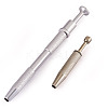 2Pcs 2 Styles Brass & Stainless Steel Rhinestones Claw Tweezers TOOL-TA0001-07-2