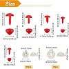 Resin Doll Nose with Washers DIY-WH0209-06B-2