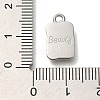 Anti-Tarnish 304 Stainless Steel Pendants STAS-P371-104P-3