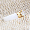 Flat Round Porcelain Finger Rings for Women Men FS-WG6D31E-02-2
