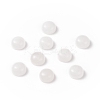 Natural White Jade Cabochons G-P393-R69-8MM-2