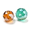 1008Pcs 24 Color Transparent Glass Bead GLAA-H026-03-4