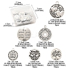 50Pcs Tibetan Style Alloy Pendants TIBE-FS0003-25-RS-4