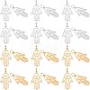 201 Stainless Steel Pendants STAS-UN0019-48-1