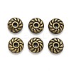Tibetan Style Alloy Spacer Beads K0P9F071-1