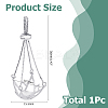 1Pc Rhodium Plated 925 Sterling Silver Bead Cage Pendant Mounting STER-HS0001-20P-2