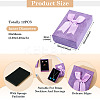 Rectangle Paper Jewelry Set Storage Gift Boxes with Bowknot CON-TAC0014-12B-3