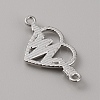 Zinc Alloy Connector Charms PHAR-WH0156-14P-2