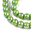 Electroplate Opaque Glass Beads Strands LS-GLAA-T032-P4mm-AB06-2