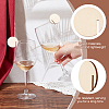 AHADERMAKER 60Pcs Wooden Wine Glass Charms AJEW-GA0006-38-4