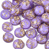 Glitter Translucent Resin Cabochons X-RESI-S364-43A-A05-1