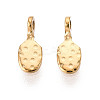 304 Stainless Steel Teardrop Charms STAS-T072-38G-1