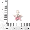 Spray Painted Alloy Pendants PALLOY-S038-05B-3