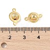SHEGRACE Brass Round Links XGR0126G-122G-3
