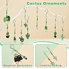 20Pcs 10 Styles Alloy Enamel Pendant Decorations HJEW-AB00271-4