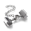 Tarnish Resistant 304 Stainless Steel Curb Chain Extender STAS-K195-21P-03-1