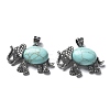 Dyed Synthetic Turquoise Pendant G-H083-02AS-09-1