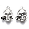 Tibetan Style Alloy Pendants X-TIBE-S320-054AS-LF-2