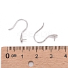 Anti-Tarnish Rhodium Plated 925 Sterling Silver Earring Hooks STER-E041-14P-4
