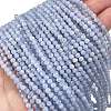 Natural Blue Lace Agate Beads Strands G-E411-12-3mm-01-1