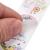 8 Patterns Easter Theme Self Adhesive Paper Sticker Rolls DIY-C060-03P-4