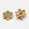 Tibetan Antique Golden Metal Caps LS-GLF0626Y-2