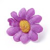 Handmade Silk Cloth Sunflower DIY-WH0134-A18-1